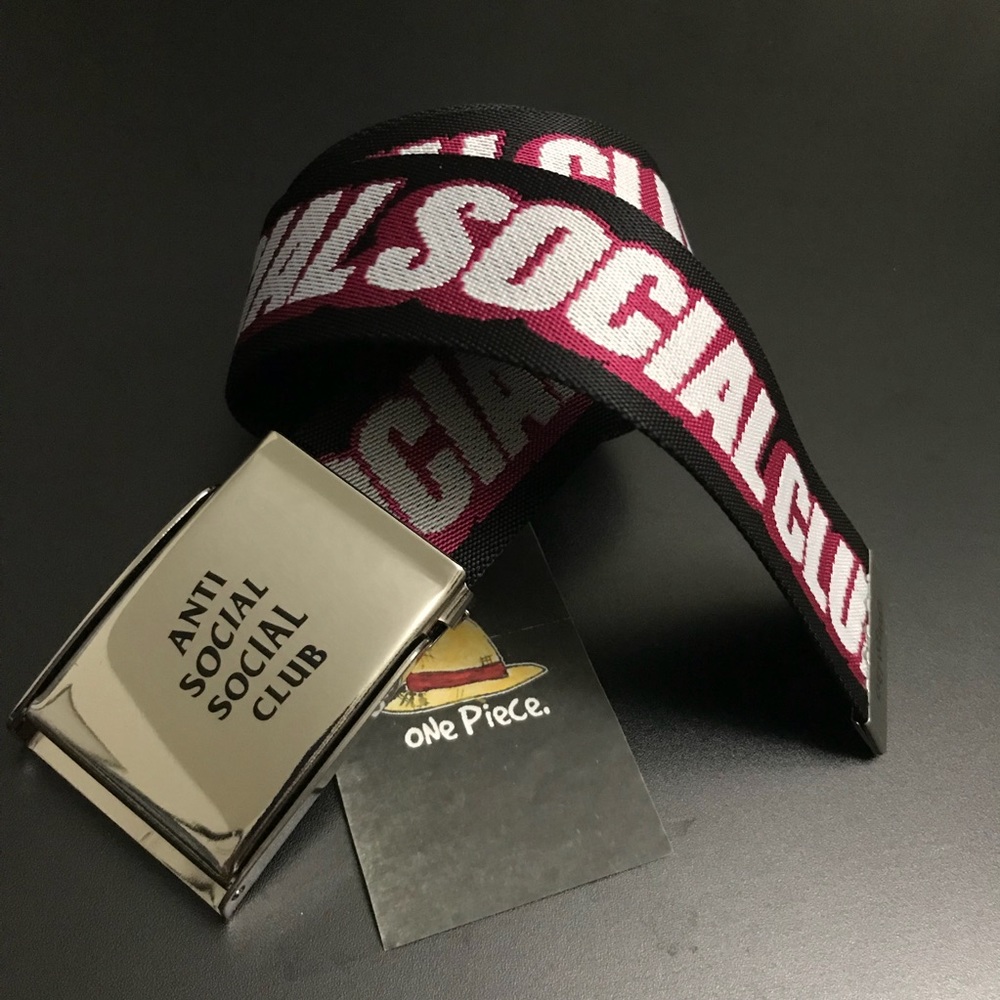 Anti Social Social Club ASSC Hold Me Black Belt